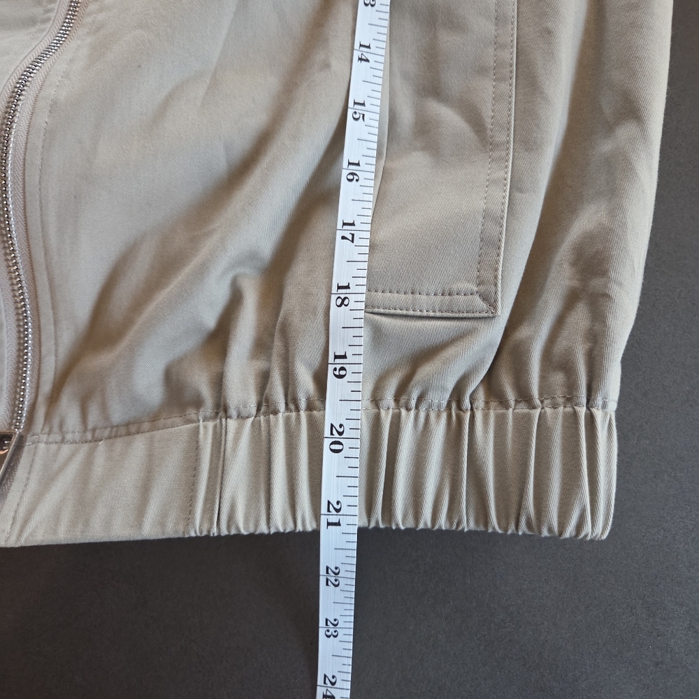 Rails York Zip Up Jacket Size XS NWT $288 Taupe - Picture 11 of 12